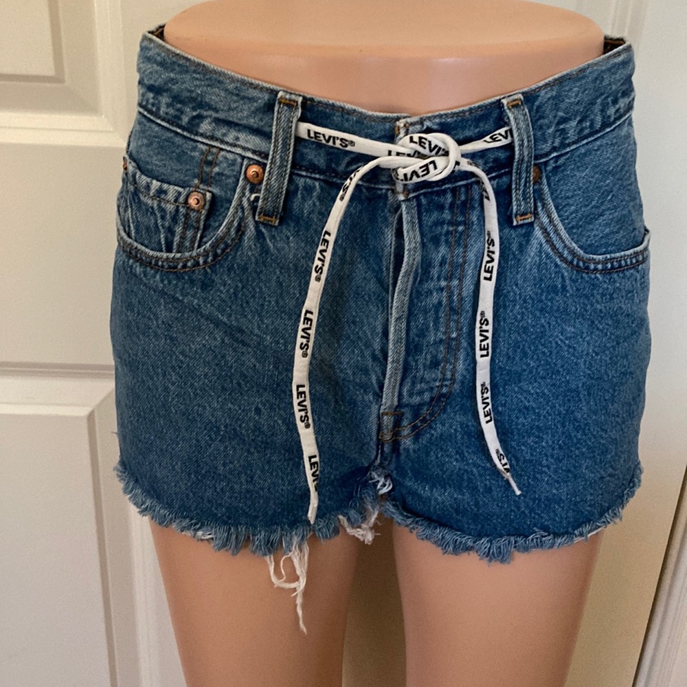 Levi 501 Button Fly Bootie Shorts